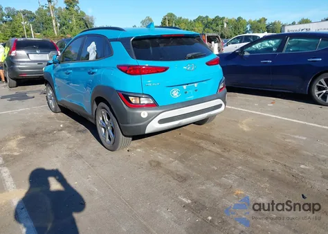 2022 Hyundai Kona Sel из США, поврежденный, VIN KM8K32AB9NU769927